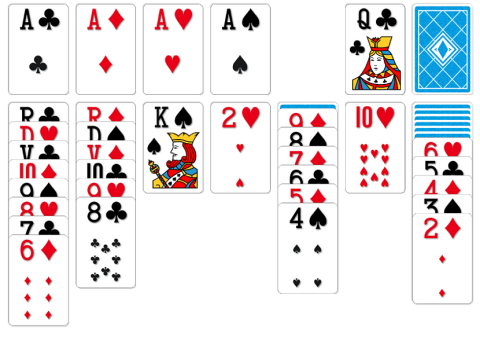 How to Play Solitaire : Rules of Solitaire : Solitaire FREE Online